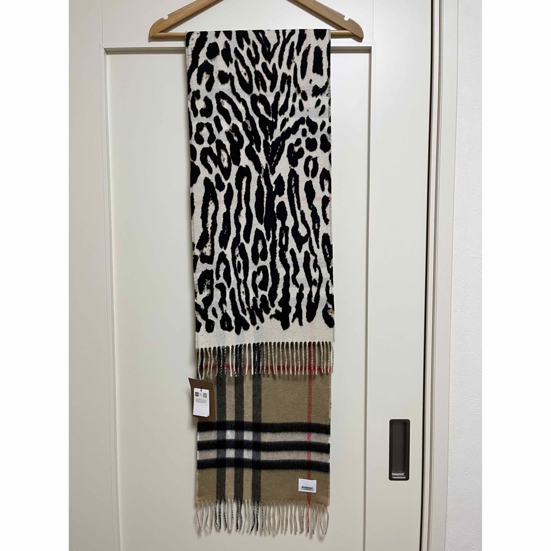 BURBERRY - BURBERRY バーバリー マフラー カシミア100% タグ BURBERRY - BURBERRY バーバリー マフラー カシミア100% タグ