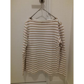 ムジルシリョウヒン(MUJI (無印良品))の無印良品　ボーダー　レディース　秋服　カットソー(カットソー(長袖/七分))