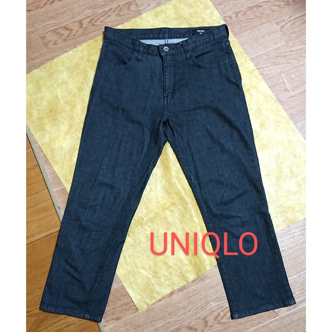 UNIQLO(ユニクロ)の紺タグUNIQLO ユニクロジーンズ レディースパンツ カジュアルパンツ レディースのパンツ(デニム/ジーンズ)の商品写真