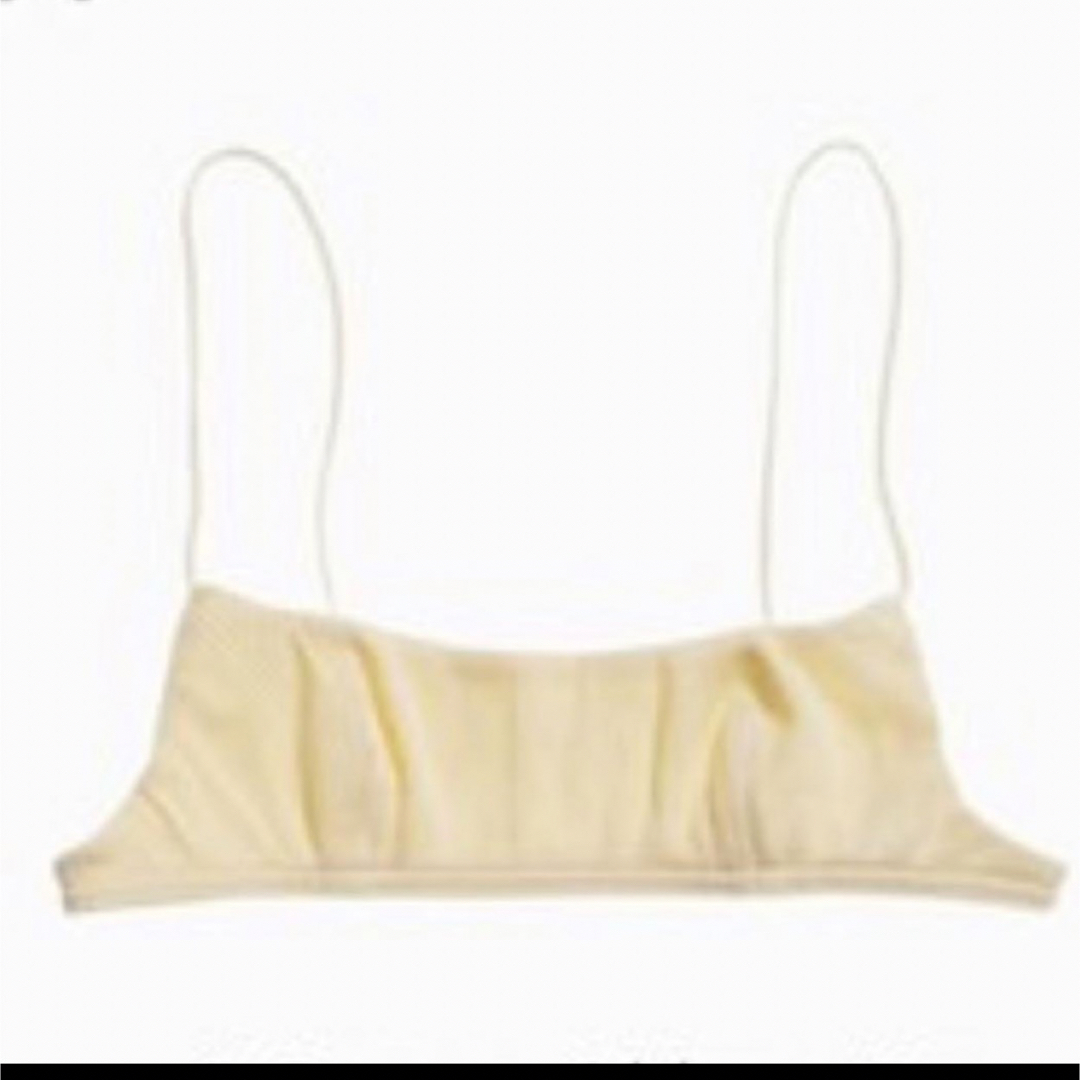 draw cotton oblong bra 新品