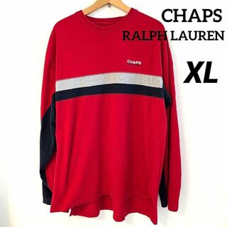 ラルフローレン(Ralph Lauren)のCHAPS RALPH LAUREN  古着  刺繍ロンT XL(Tシャツ/カットソー(七分/長袖))