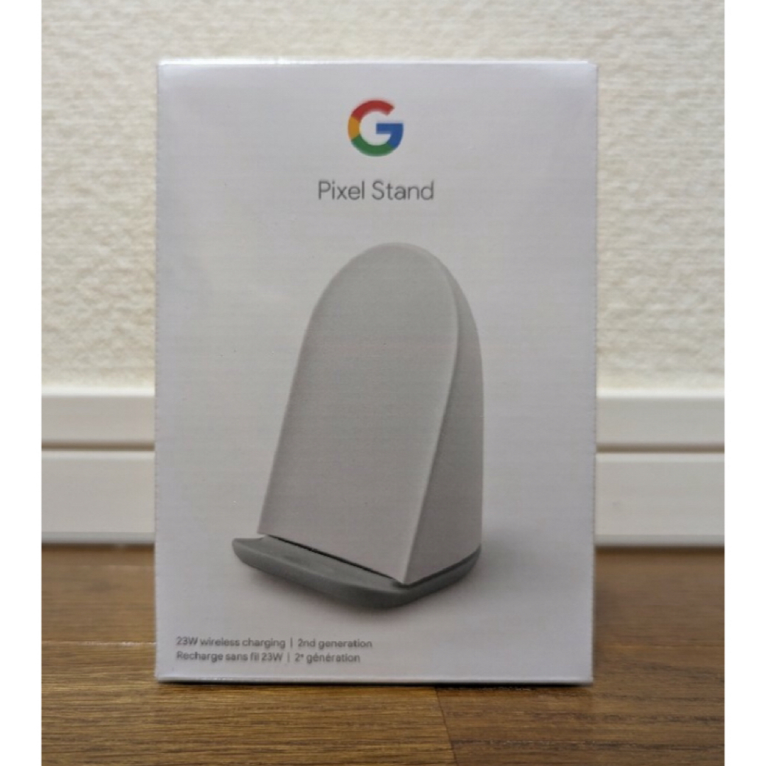 Google(グーグル)の新品 Google Pixel Stand　第2世代　超高速なワイヤレス充電器 スマホ/家電/カメラのスマートフォン/携帯電話(バッテリー/充電器)の商品写真