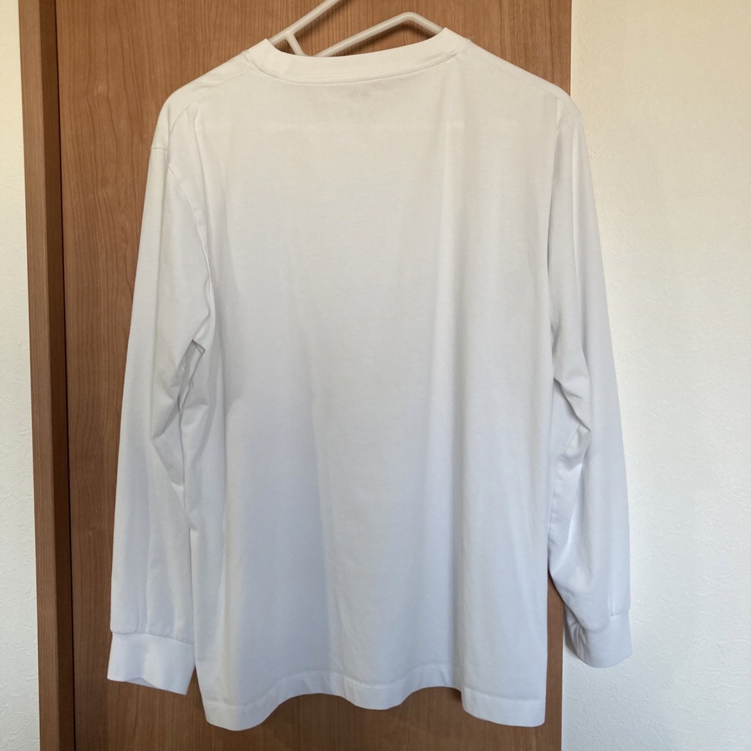 UNIQLO(ユニクロ)のエアリズムコットンUVカットクルーネックT 長袖 メンズのトップス(Tシャツ/カットソー(七分/長袖))の商品写真