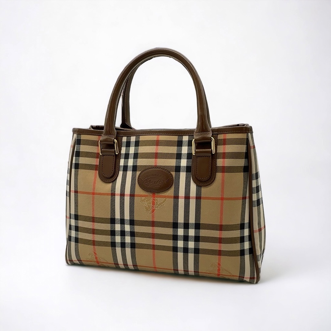 BURBERRY(バーバリー)のヴィンテージ Burberreys バーバリーズ ハンドバック ノバチェック レディースのバッグ(ハンドバッグ)の商品写真