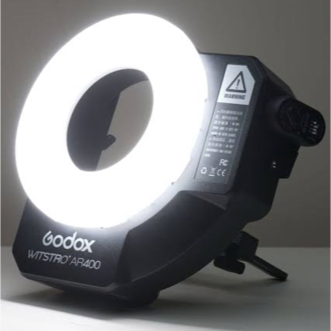 GODOX AR400 ゴドックス　リングフラッシュ　LED スマホ/家電/カメラのカメラ(ストロボ/照明)の商品写真