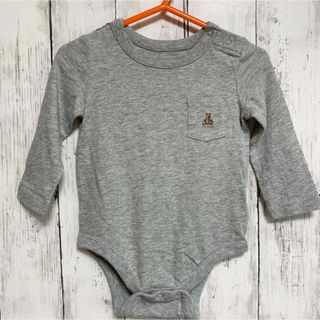 ベビーギャップ(babyGAP)の【超美品❤️】babyGapベビー長袖ロンパース 70(ロンパース)