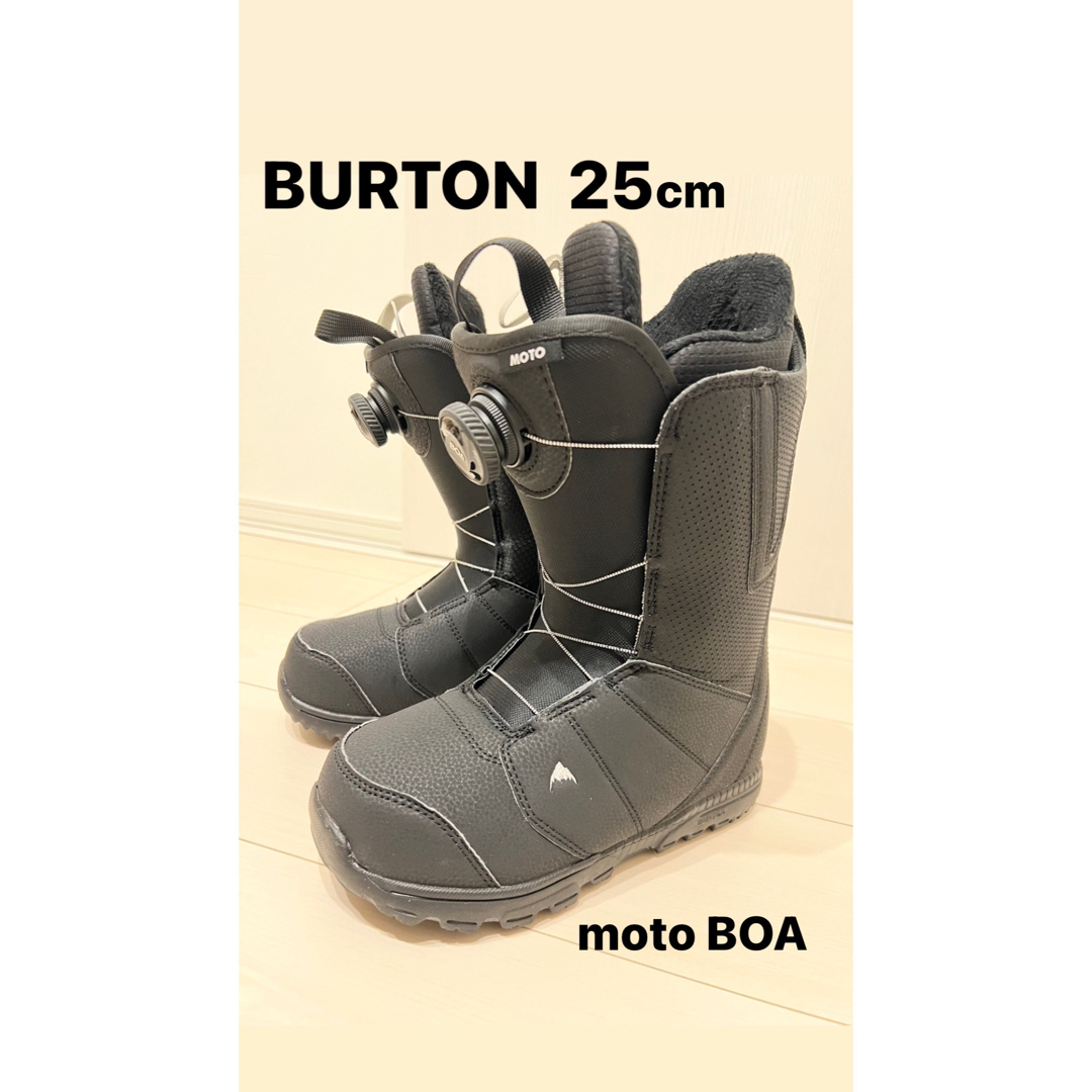 BURTON moto BOA 25cm 美品 | フリマアプリ ラクマ