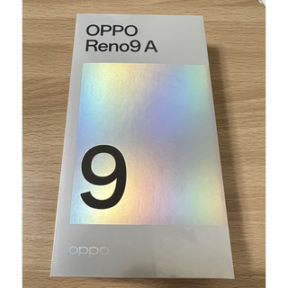 オッポ(OPPO)の[新品未開封]OPPO Reno9 A ムーンホワイト simフリー(スマートフォン本体)