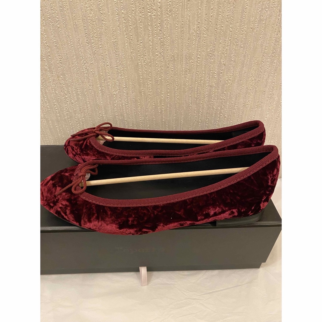 repetto - レペット repetto バレエシューズ LILI リリ ベロア レッド