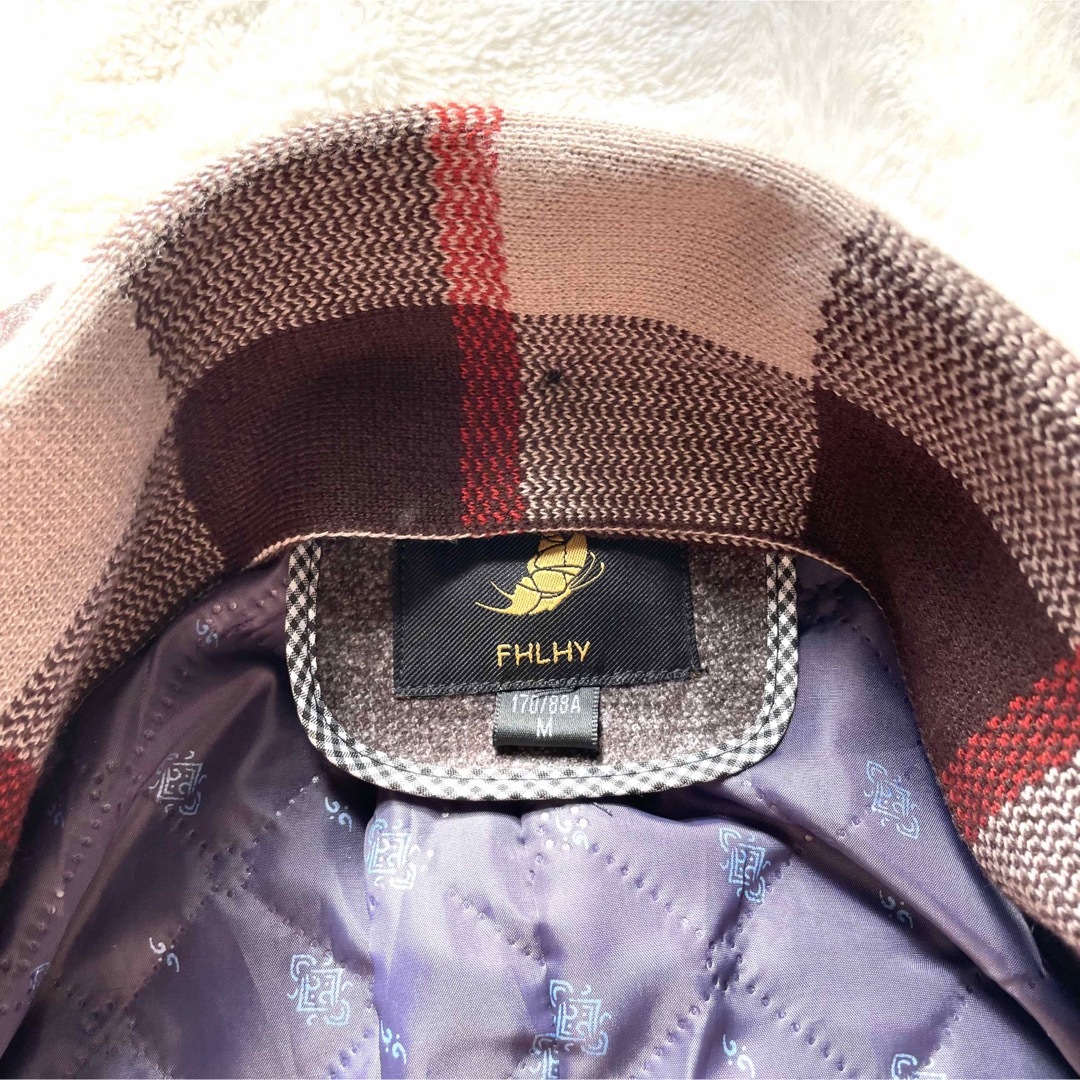 【美品】FHLHY キルティングライナー マフラー付き テーラードジャケット M メンズのジャケット/アウター(テーラードジャケット)の商品写真