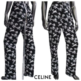 celine - 23SS Celine ブーツカット フレアパンツ 44 スラックスの通販