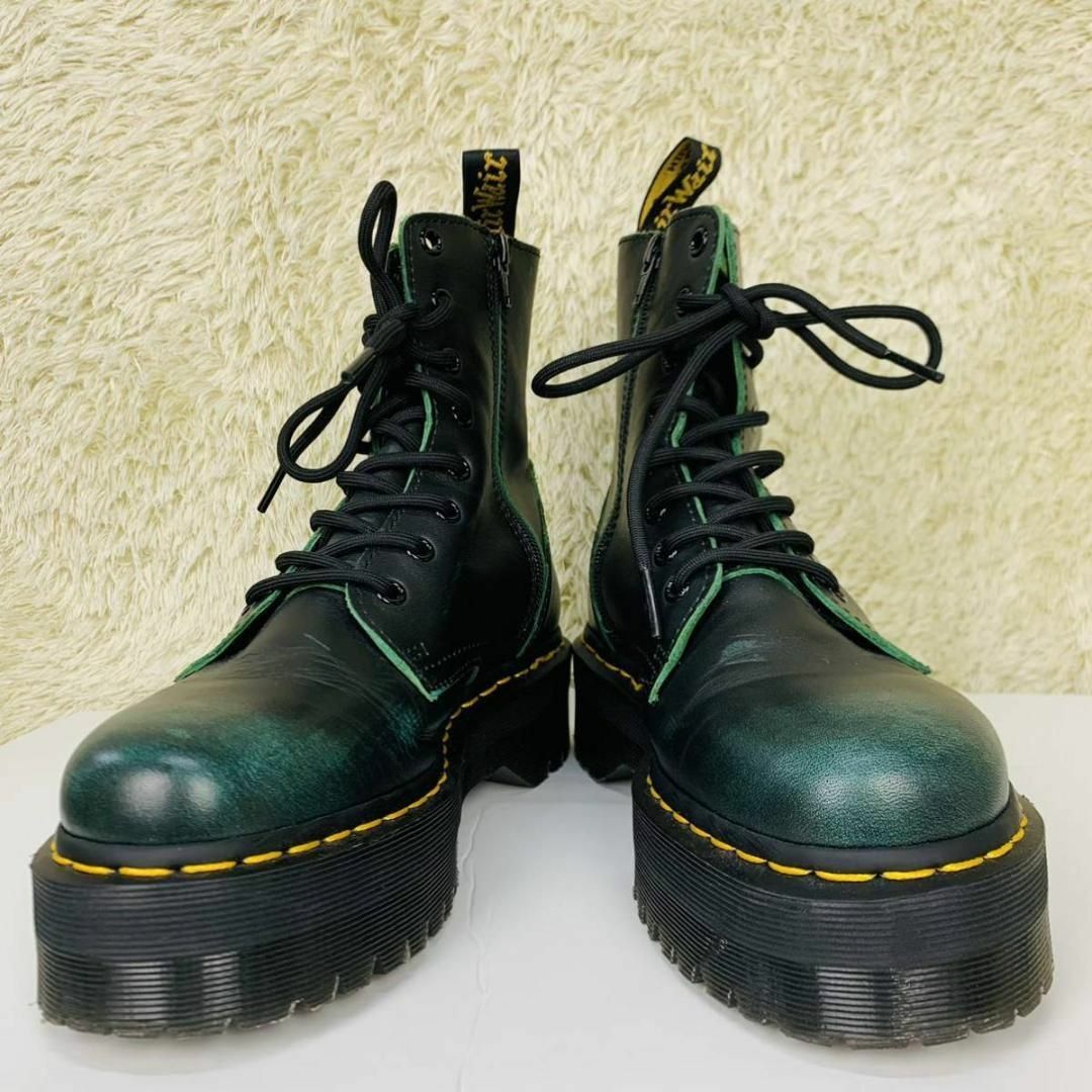 Dr.Martens - 極美品✨希少色 ドクターマーチン JADON グリーン 厚底