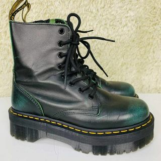 Dr.Martens - 極美品✨希少色 ドクターマーチン JADON グリーン 厚底