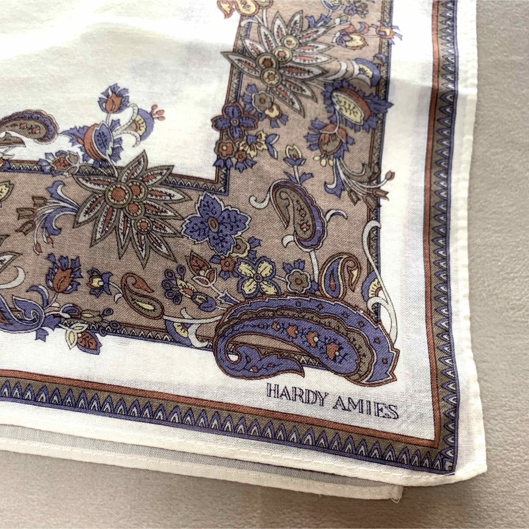 HARDY AMIES(ハーディエイミス)のHARDY AMIES ハーディエイミス ハンカチスカーフ エスニックペイズリー メンズのファッション小物(ハンカチ/ポケットチーフ)の商品写真