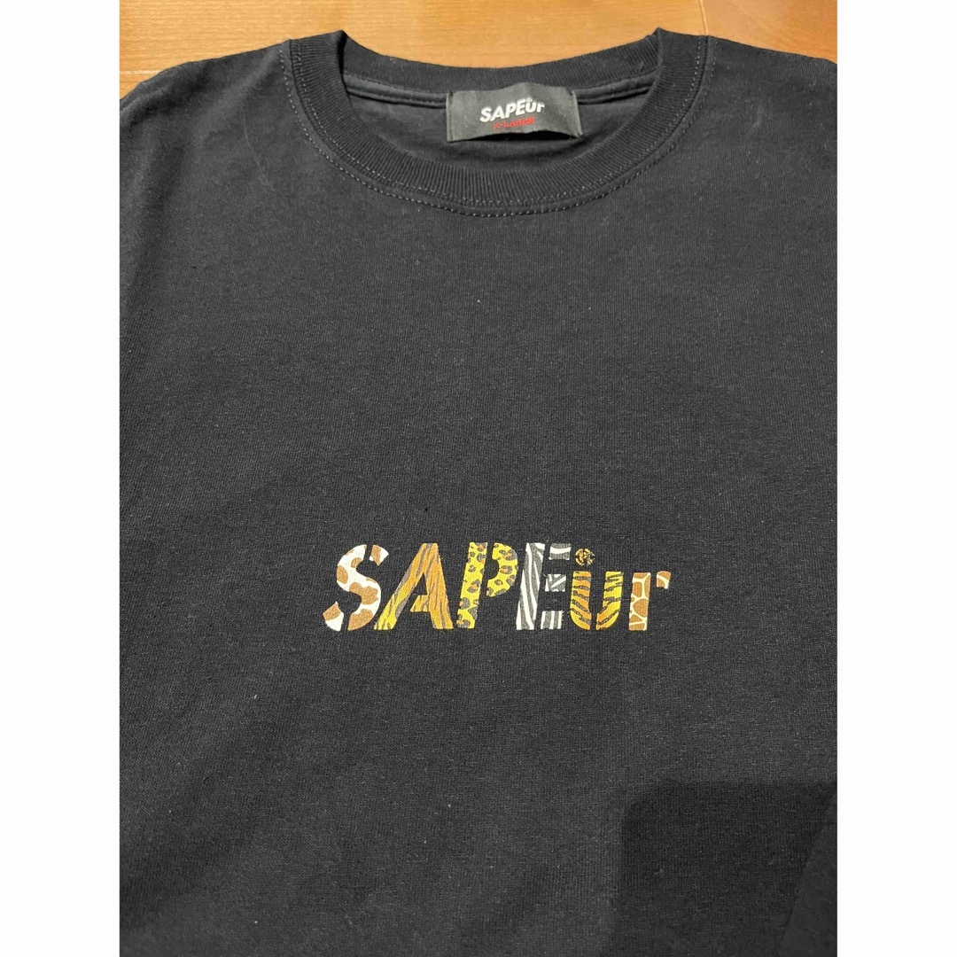 SAPEur サプール サファリ Tシャツ ブラック XLサイズ 新品未使用