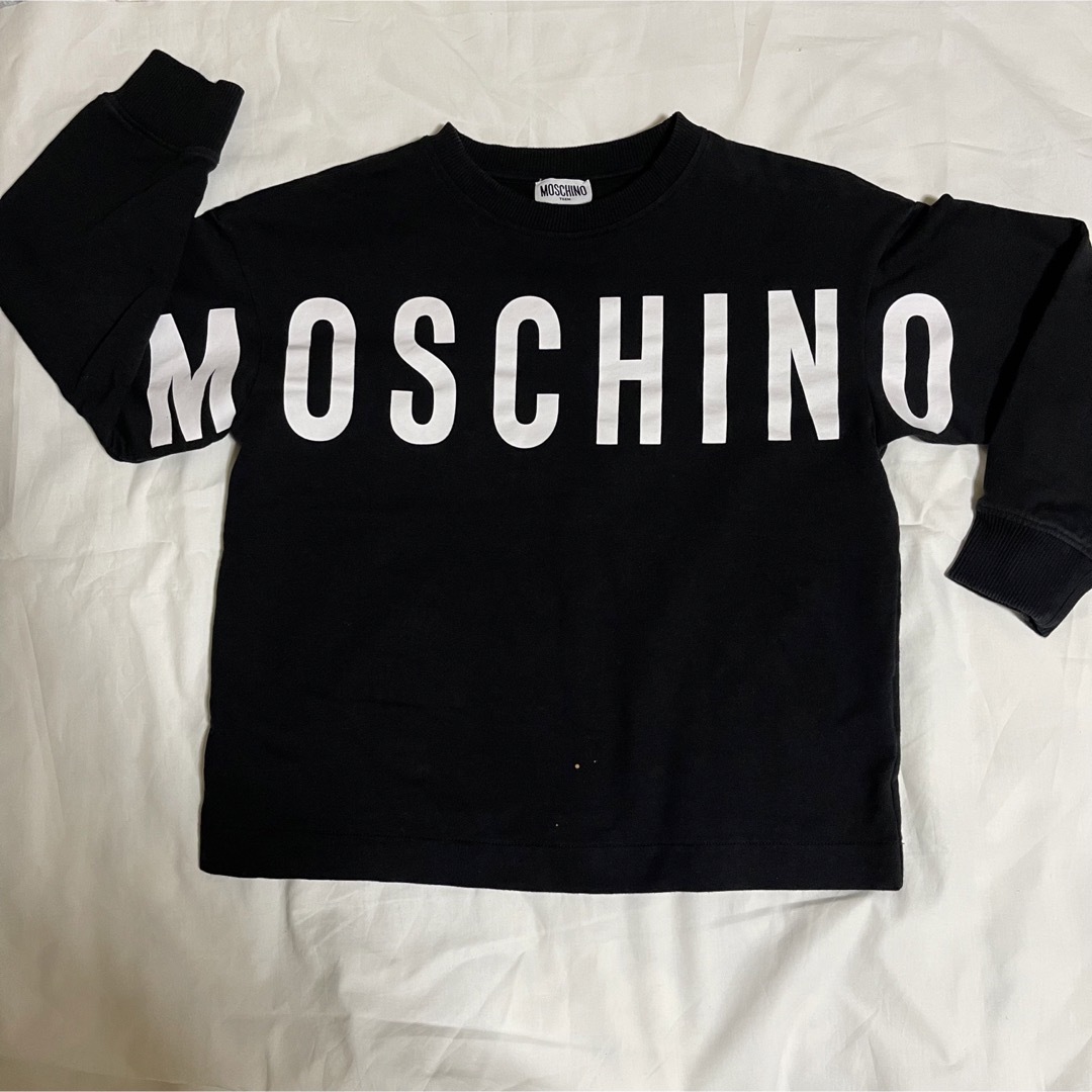 MOSCHINO モスキーノ スウェット クマ ロゴ 熊 ブラック 黒 トレーナ