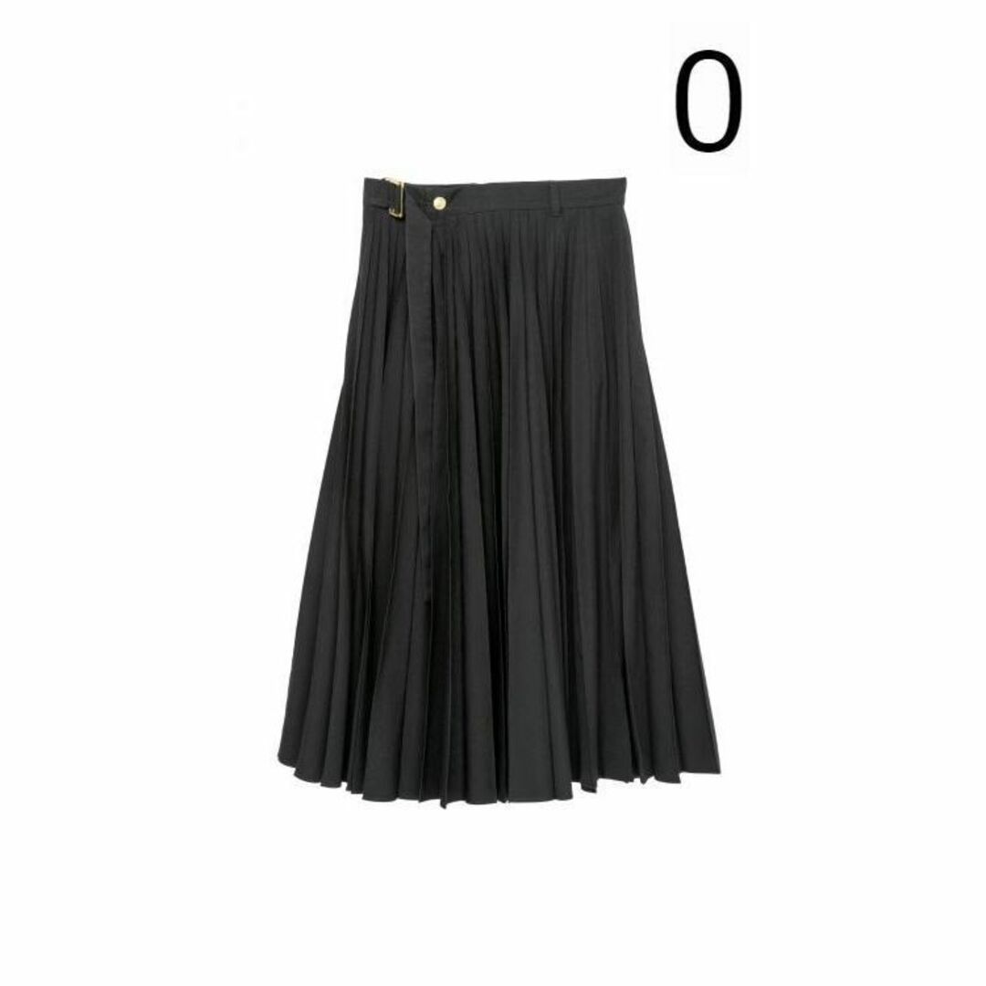 sacai Carhartt WIP Pleated Skirt 黒 0