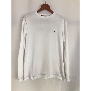 トミーヒルフィガー(TOMMY HILFIGER)の【美品】TOMMY HILFIGER  ロンT 長袖Tシャツ メンズM(Tシャツ/カットソー(七分/長袖))