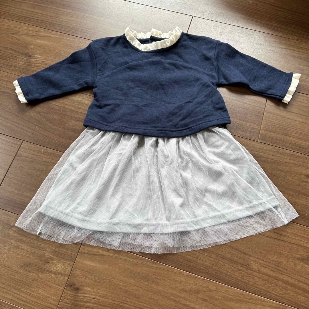 女の子　ワンピース　90サイズ キッズ/ベビー/マタニティのキッズ服女の子用(90cm~)(ワンピース)の商品写真