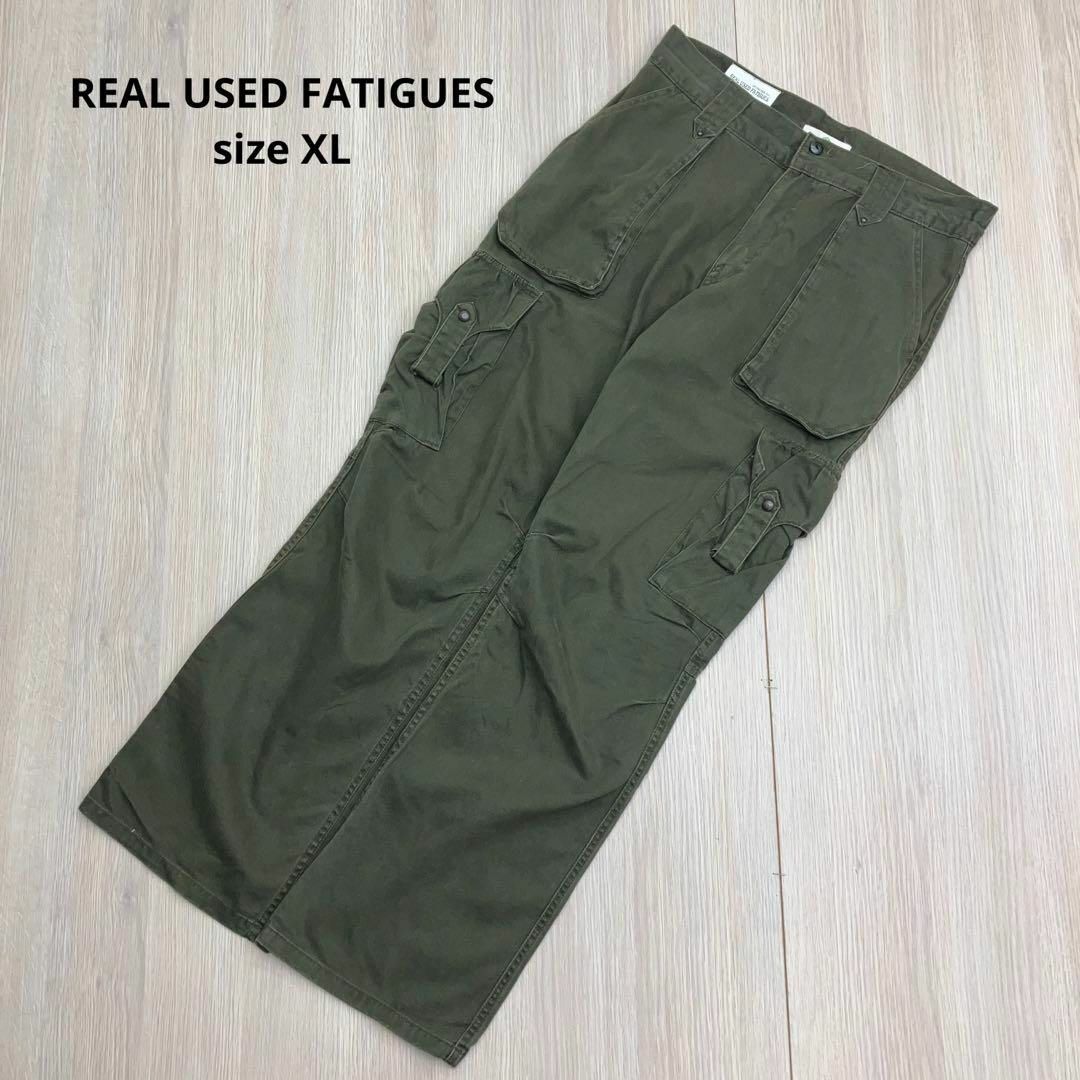 ● REAL USED FATIGUES カーゴパンツ ストレート グランジ