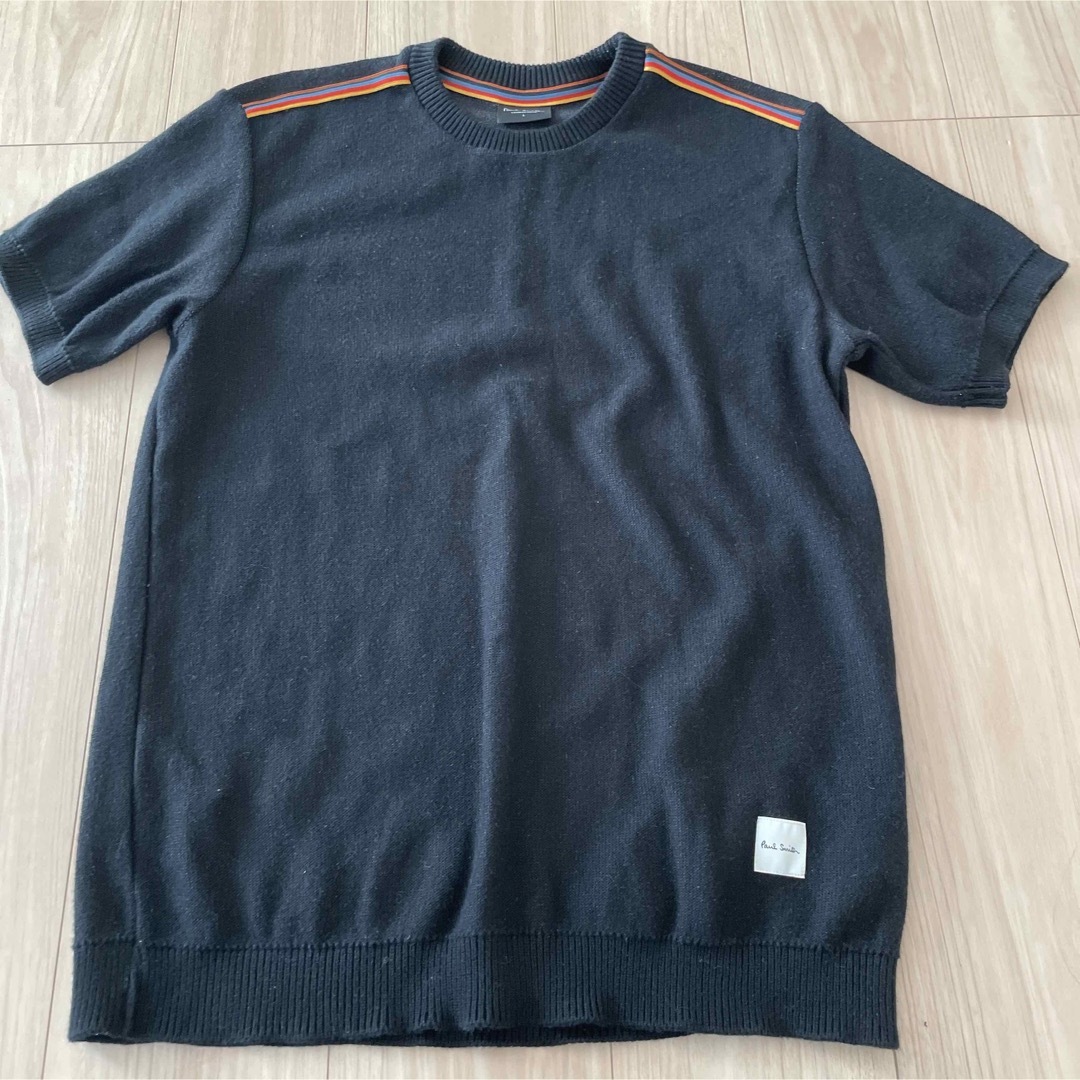 ⬛️美品　Paul Smith ニットtシャツ  サマーニット　クルーネックT