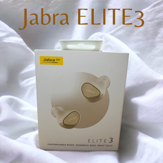 Jabra ワイヤレスイヤホン ELITE3 ライトベージュ(ヘッドフォン/イヤフォン)