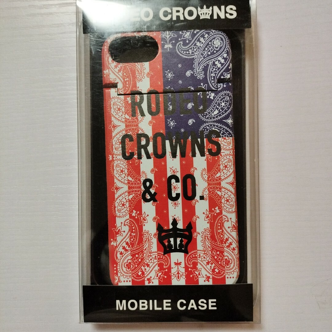 RODEO CROWNS(ロデオクラウンズ)のRODEO CROWNS　スマホケース　iPhone スマホ/家電/カメラのスマホアクセサリー(iPhoneケース)の商品写真