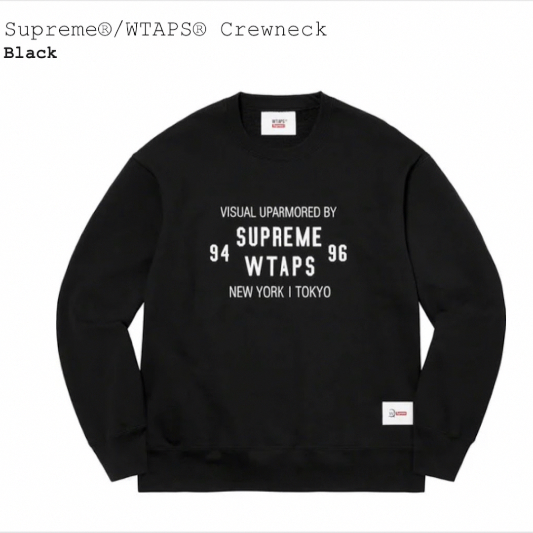 21aw supreme WTAPS crewneck