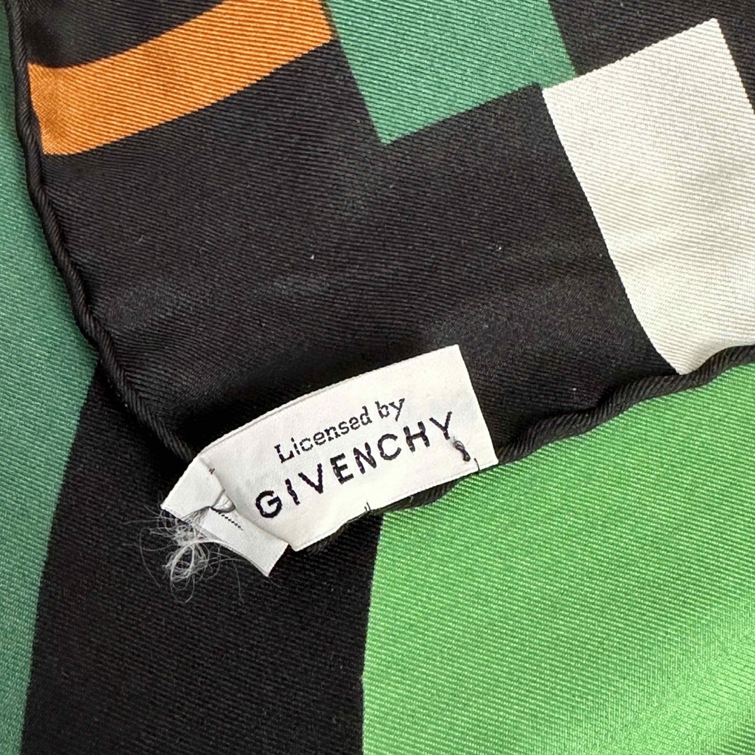 GIVENCHY シルク100% 大判スカーフ 6