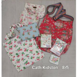 キャスキッドソン(Cath Kidston)のCath Kidstonキャス・キッドソン・8点セットまとめ・バック 雑貨・花柄(トートバッグ)