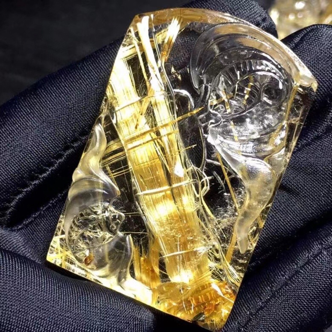 ⭐︎【天然】タイチンクオーツ ルース 3.6g