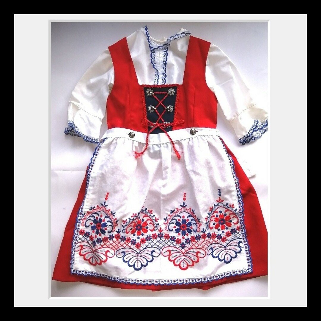 【コメント必須】可愛い♪民族衣装 オーストリア 子供 キッズ  ワンピース その他のその他(その他)の商品写真