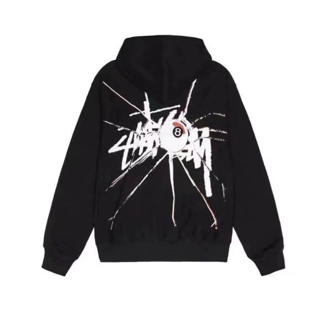 STUSSY　ステューシー　スウェット　L　ウォーターフラワー　裏起毛