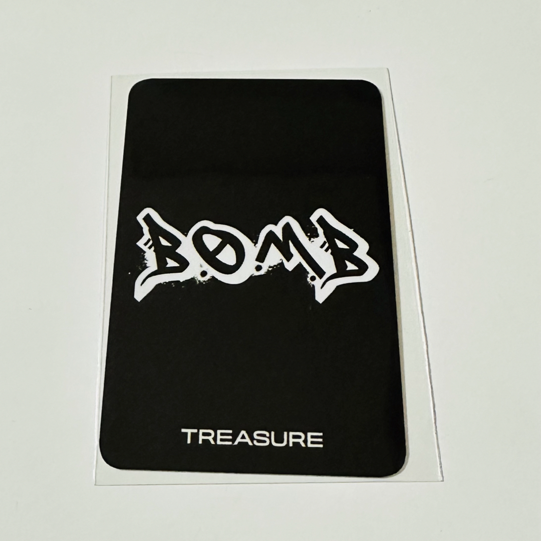 TREASURE(トレジャー)のtreasure ジフン★B.O.M.B ktown4u ラキドロ　トレカ エンタメ/ホビーのトレーディングカード(その他)の商品写真