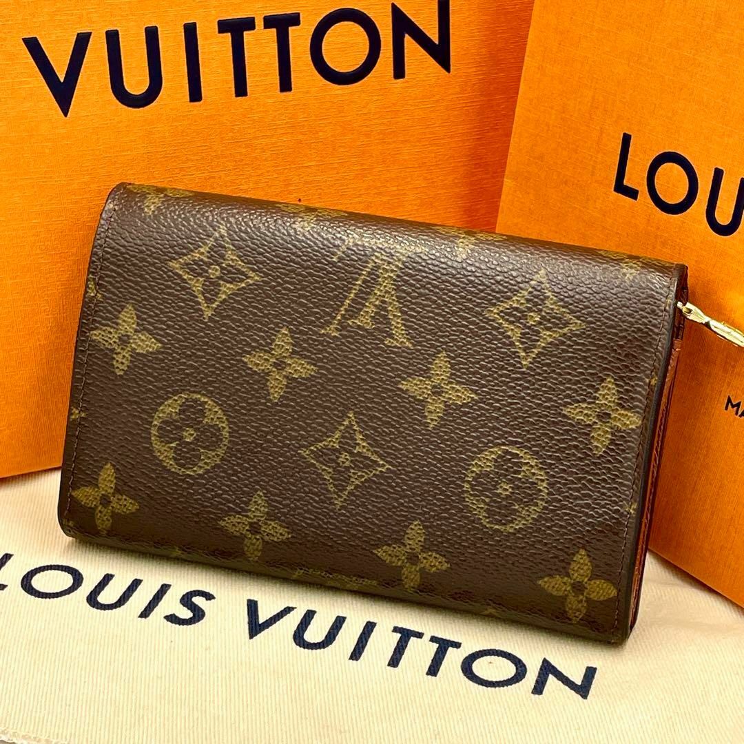 LOUIS VUITTON - LOUIS VUITTON 折財布 モノグラム トレゾール L字
