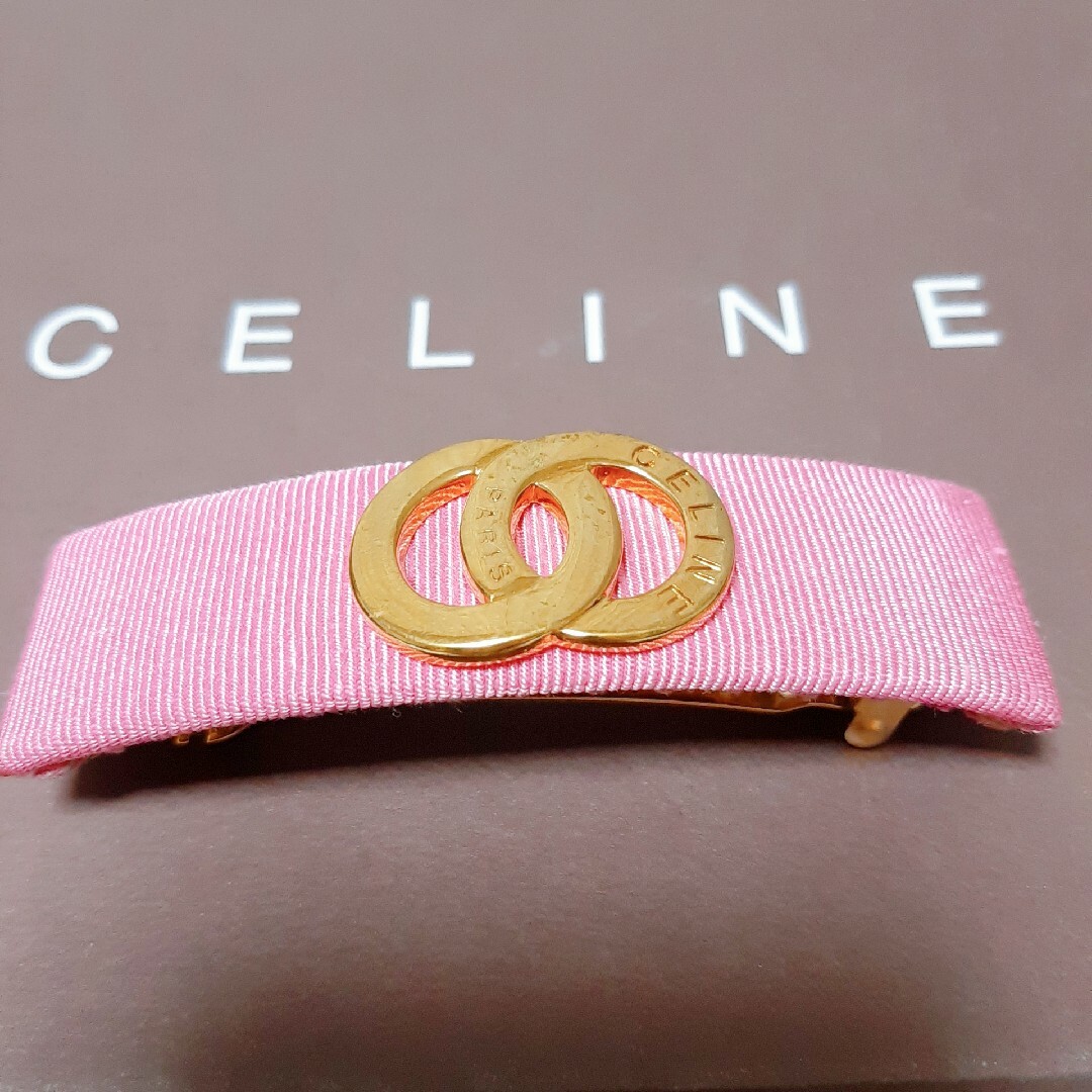 レア！確実本物＊CELINE セリーヌ バレッタ　ヘアピン　髪留め