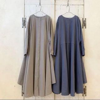 nest Robe コットンラミーテールワンピース