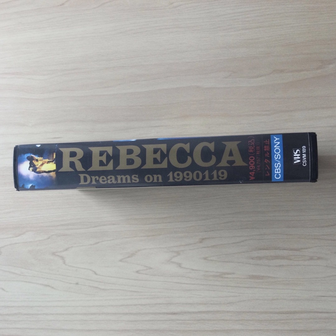 REBECCA - レベッカ VHS☆REBECCA Dreams on 1990119の通販 by