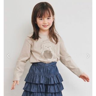 エニィファム(anyFAM)のany FAM KIDS  長袖　120 女の子　Tシャツ　ハリネズミ　トップス(Tシャツ/カットソー)