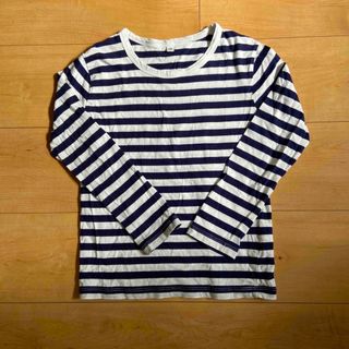 ムジルシリョウヒン(MUJI (無印良品))の無印良品　ボーダーカットソー(Tシャツ/カットソー)