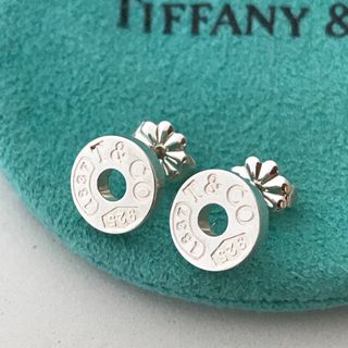 ティファニー 1837™ サークル ピアス イエローゴールド＃TIFFANY