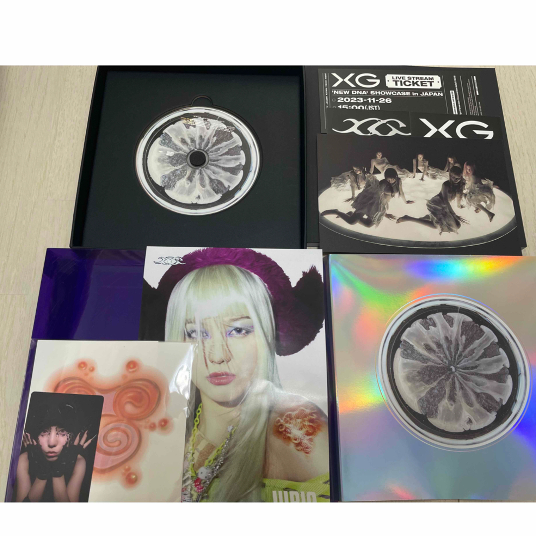 XG アルバム NEW DNA X ver ジュリア タワレコ フライヤー 付きの通販