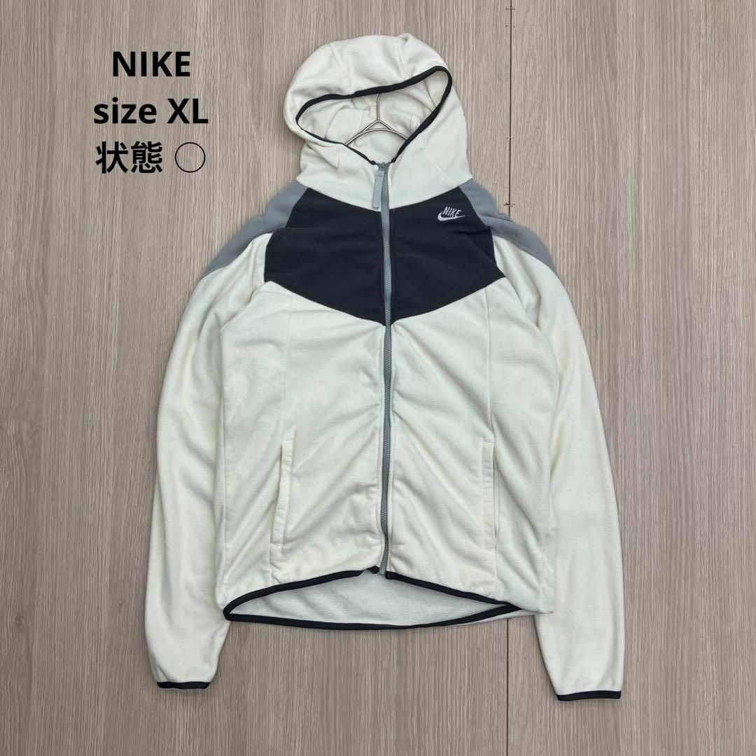 ● NIKE ナイキ ボア ジャケット ラグラン バイカラー テック XL