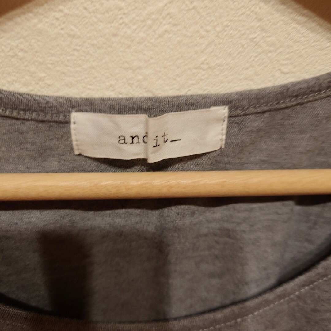 裾シフォン切替タンクトップ レディースのトップス(タンクトップ)の商品写真
