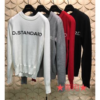 ダブルスタンダードクロージング(DOUBLE STANDARD CLOTHING)のダブルスタンダード　ロゴニット(ニット/セーター)