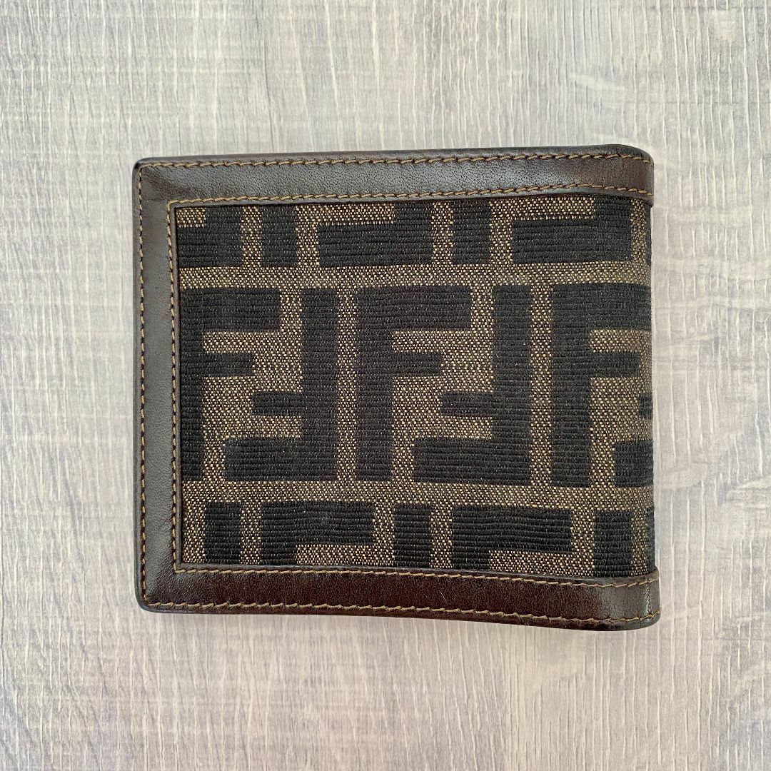 FENDI フェンディ ズッカ 二つ折り財布 ウォレット　財布　ZUCCA