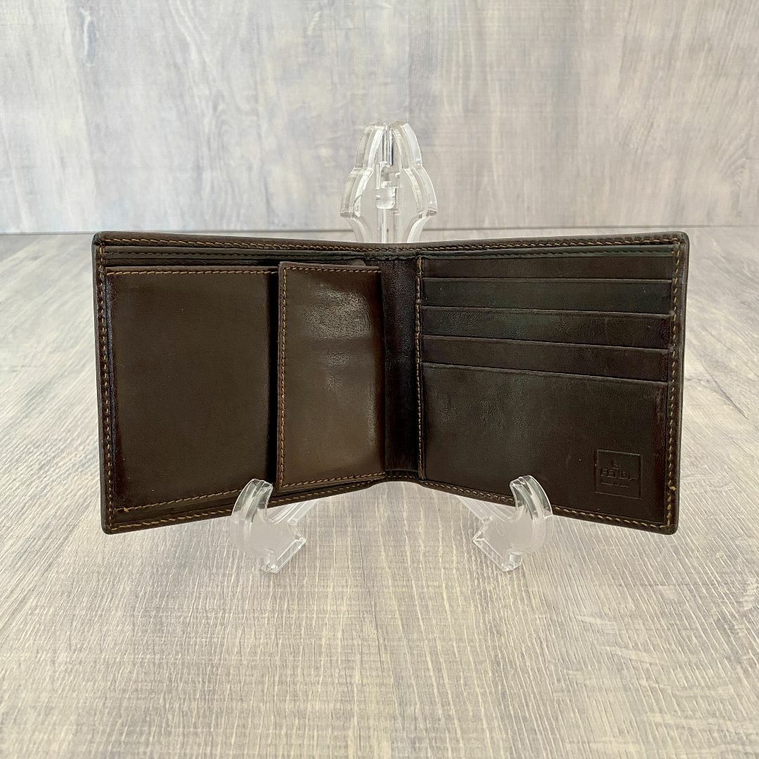 FENDI - FENDI フェンディ ズッカ 二つ折り財布 ウォレット 財布 ZUCCA