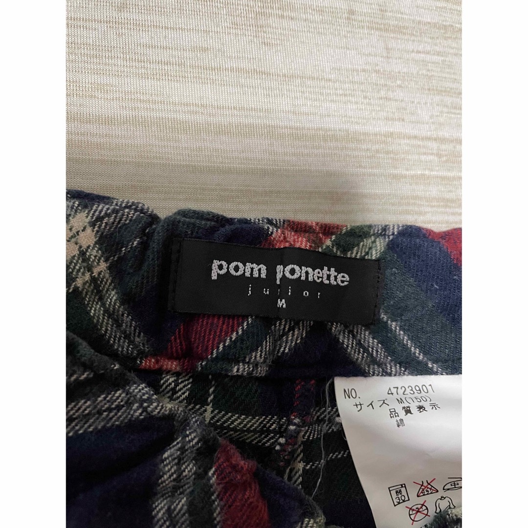 pom ponette(ポンポネット)のPom ponette キュロットスカート　Mサイズ キッズ/ベビー/マタニティのキッズ服女の子用(90cm~)(パンツ/スパッツ)の商品写真