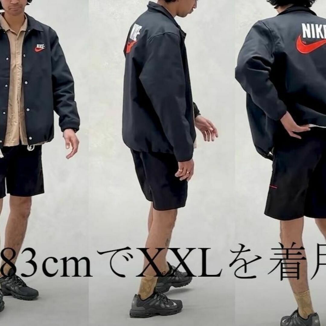 M　NIKE TREND JACKET レトロ トレンド コーチジャケット