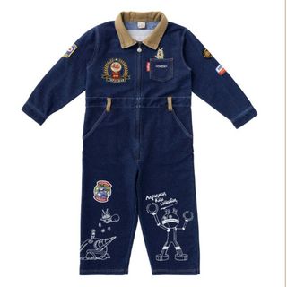 アンパンマンキッズコレクション(ANPANMAN KIDS COLLECTION)の最終価格。新品 子供服 長袖 アンパンマン ジャンプスーツ 100(その他)